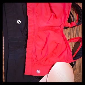 Lululemon sports bra (x2)